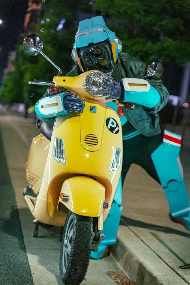 FLCL Cosplay Photoshoot at Fanime 2024