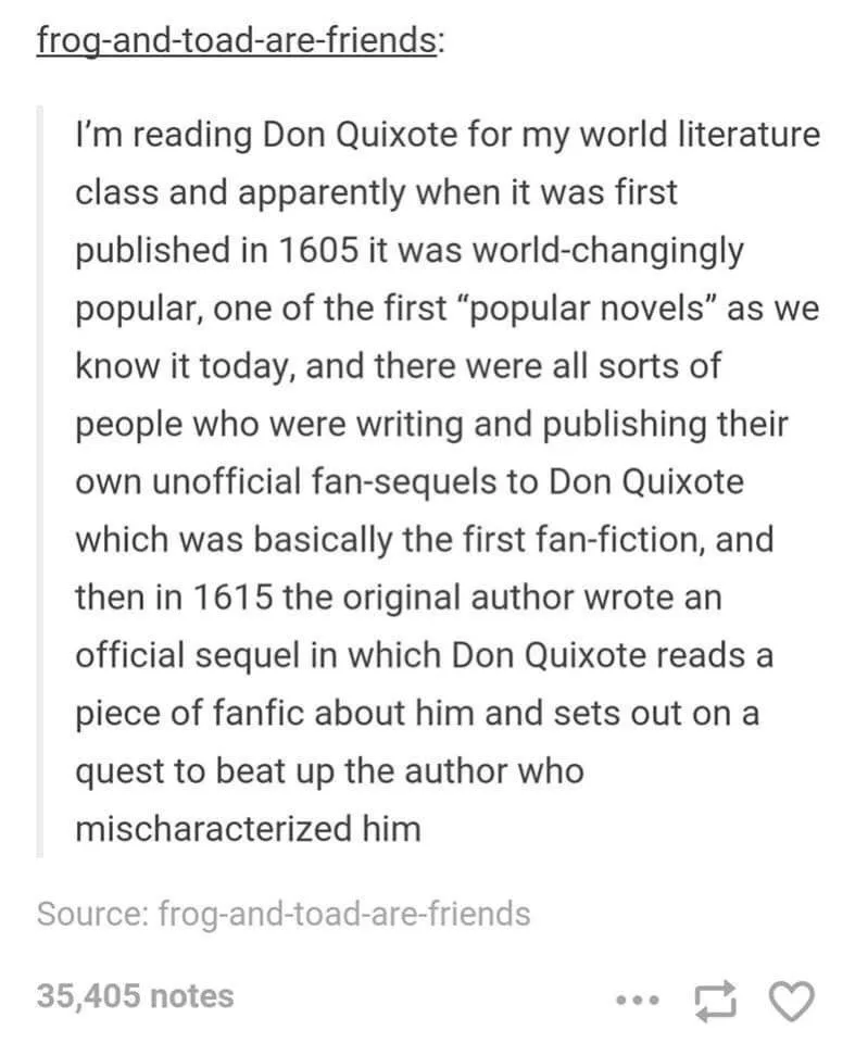 The image displays a text post from a social media platform, attributed to 'frog-and-toad-are-friends', detailing a…