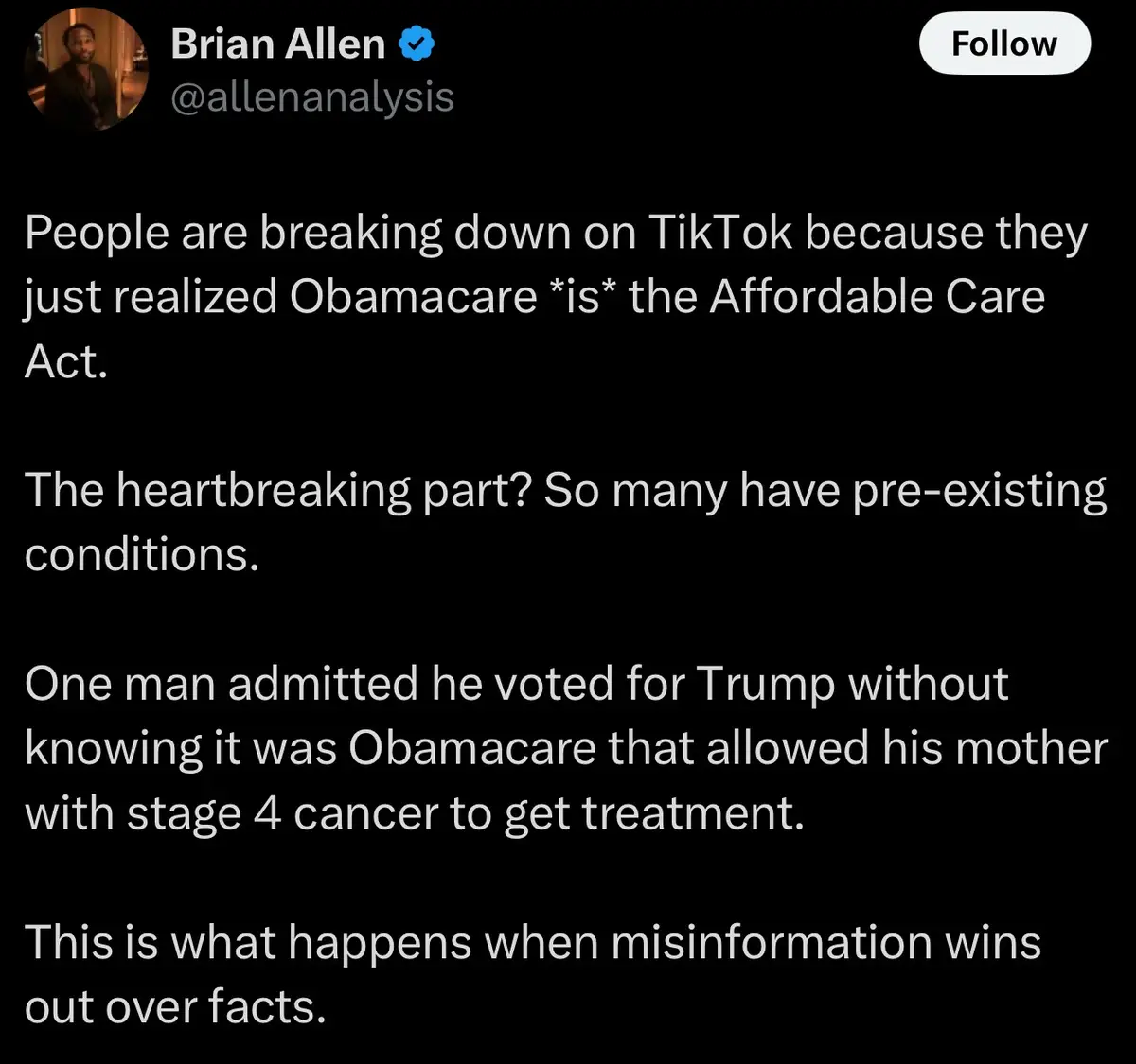 Oh no! But let's move on anyway.