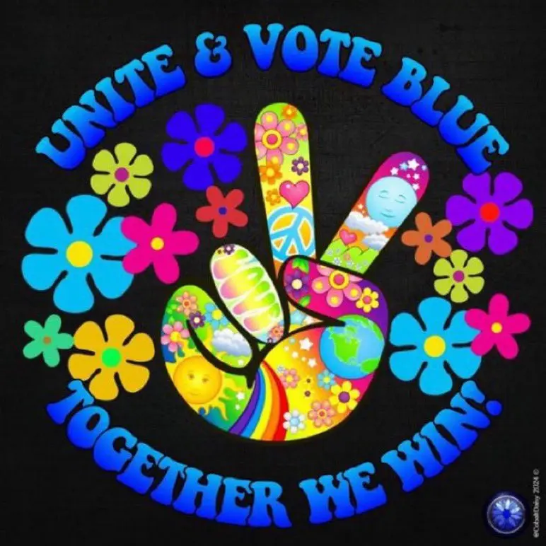 Sending out positive vibes and encouraging votes!