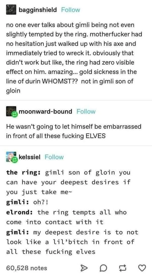 Gimli: The Ultimate Best Man