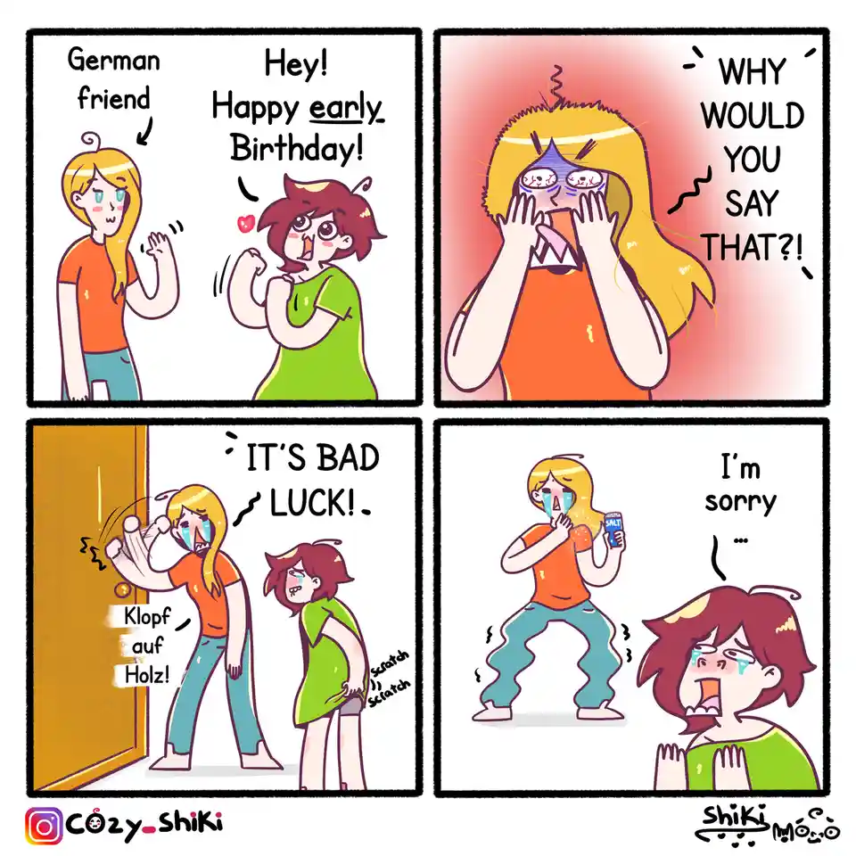 A Unique German Birthday Celebration [OC]
