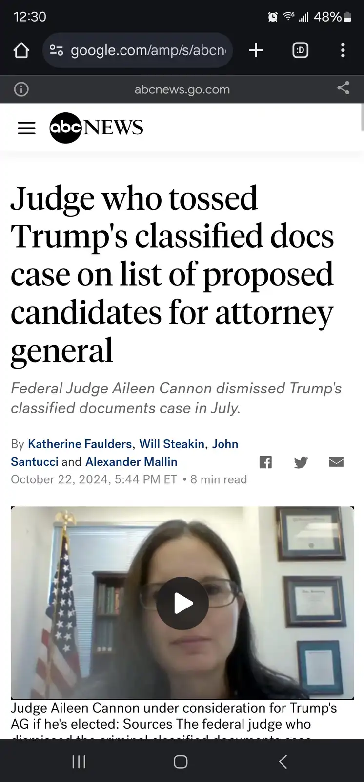 No Way! Trump’s Favoritism for His Sycophants is Unacceptable!