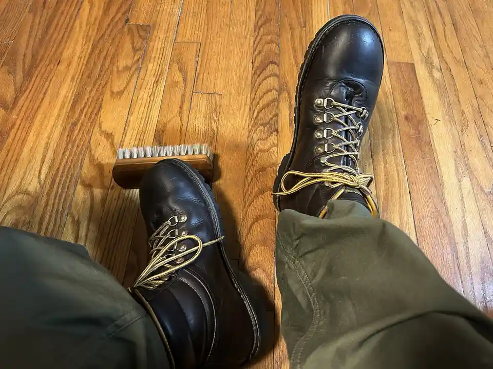 Look at These Freshly Cleaned Boots!