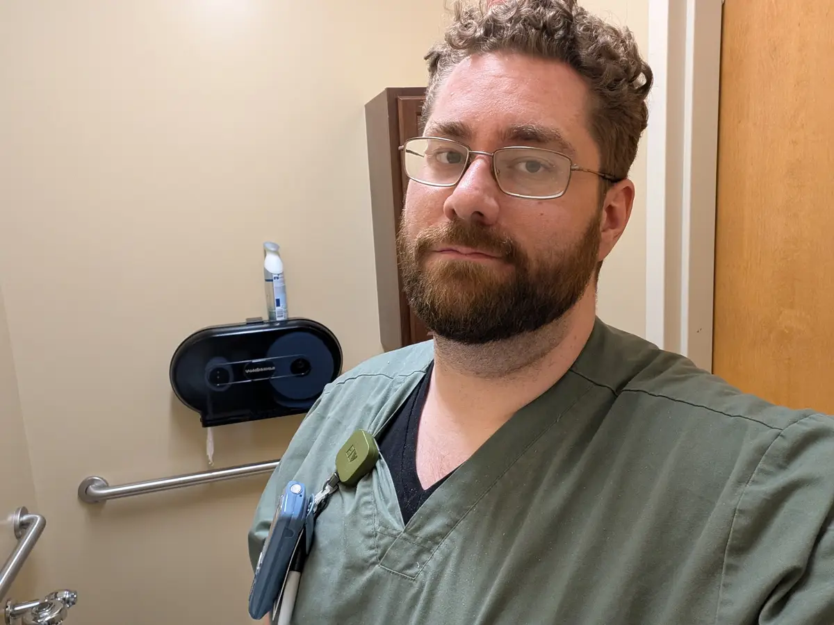 Merry Christmas from the ICU... and the Bathroom!