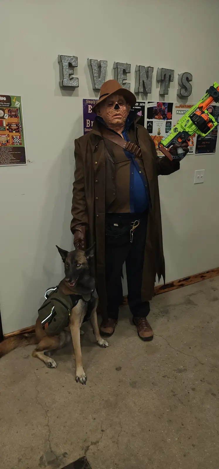 We Took Home the Best Couple Costume Award!