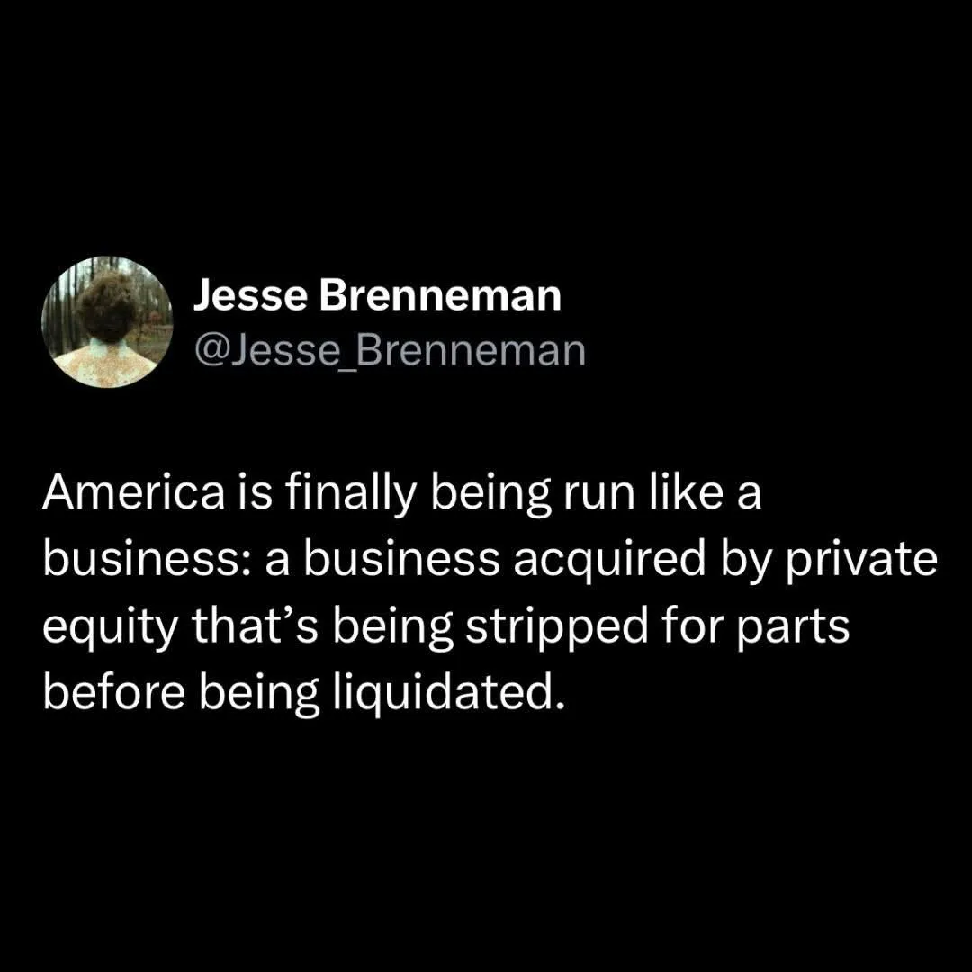 A screenshot of a tweet by Jesse Brenneman showing a profile picture of a person from behind in a forest. The tweet text…