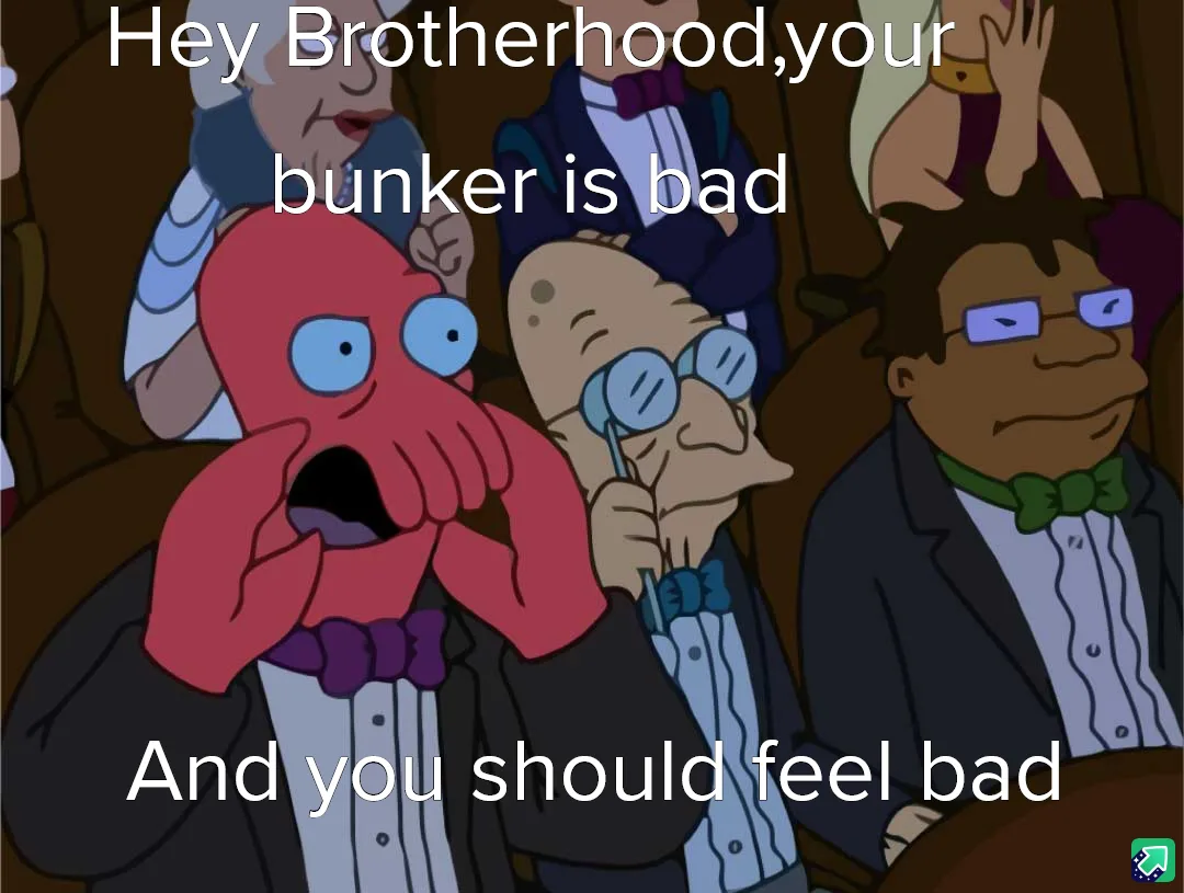 An image from the animated show Futurama shows a red octopus-like character in a tuxedo with a shocked expression, hands…