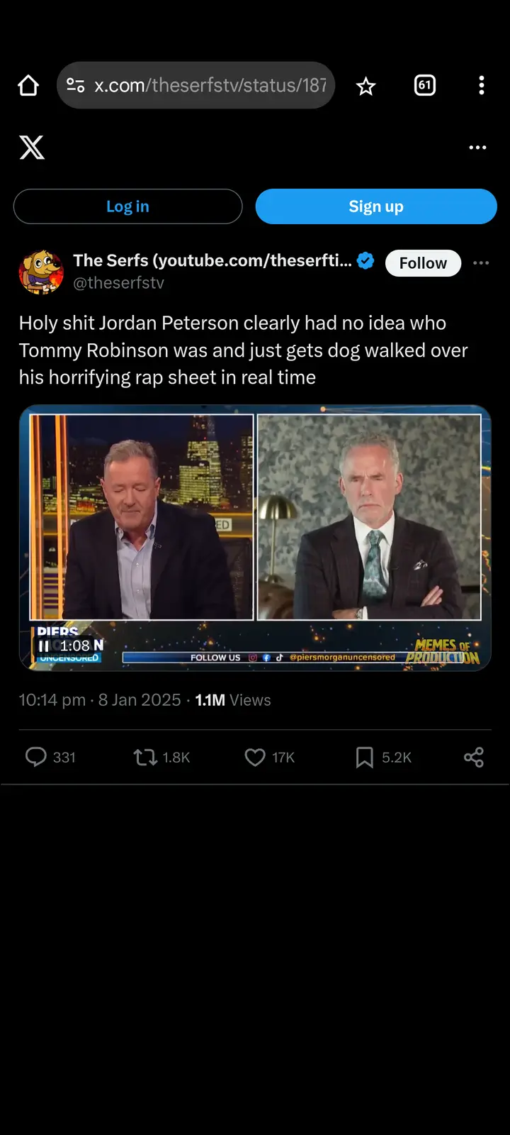 Piers Morgan's Surprising Take on Jordan Peterson