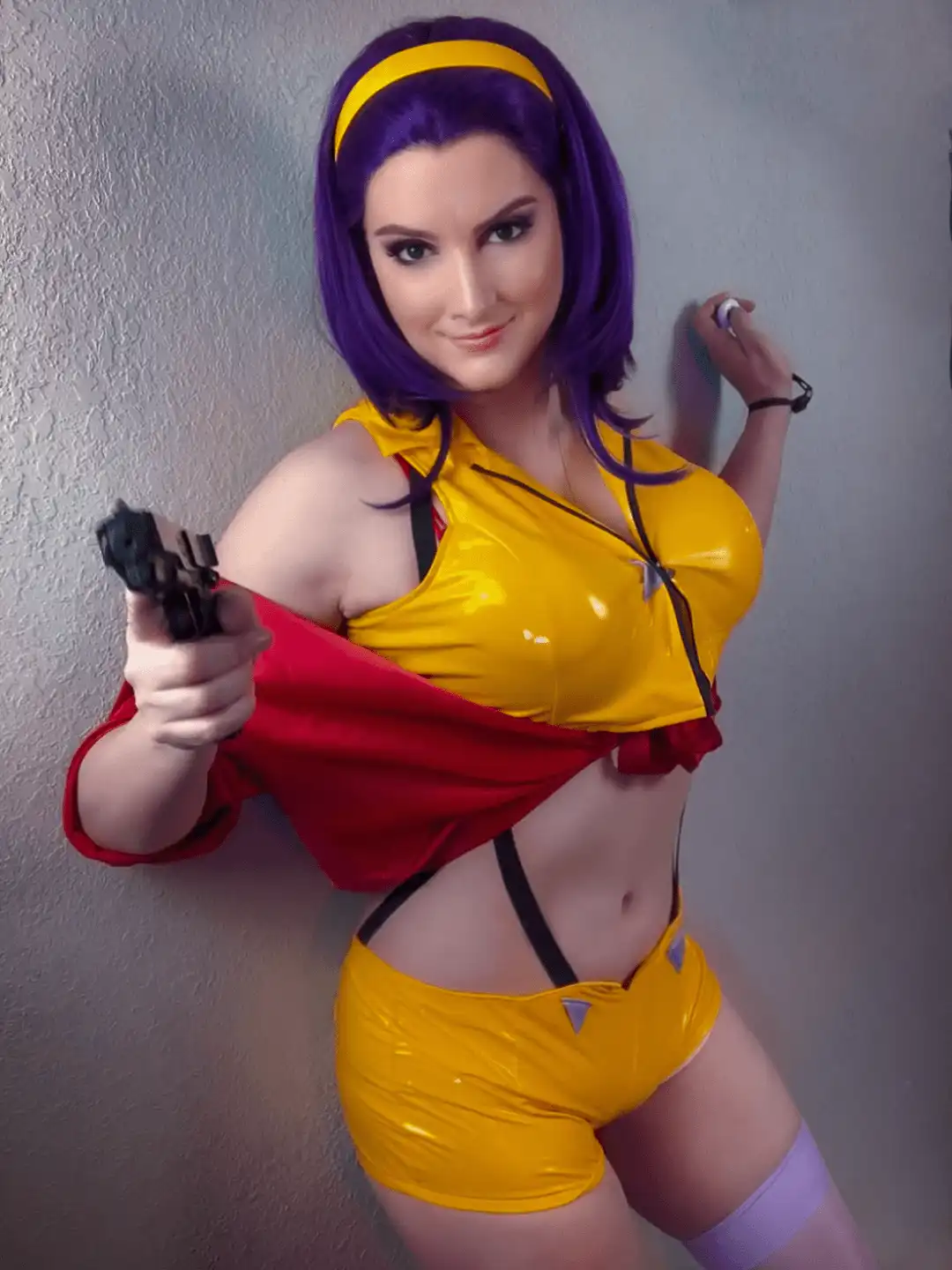 Cosplay de Faye Valentine de Cowboy Bebop