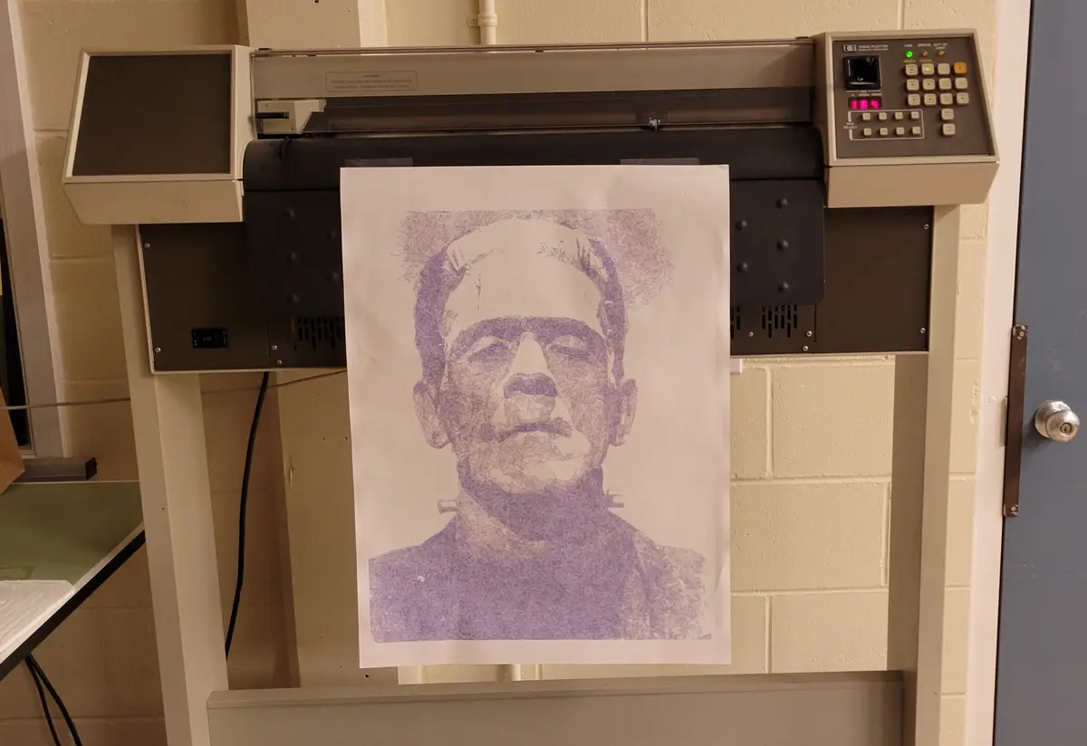 The mesmerizing art of pen plotting