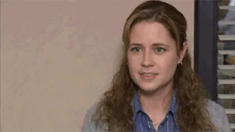 A six-panel sequence shows a woman's escalating emotional reaction, starting with a neutral expression and progressing to…