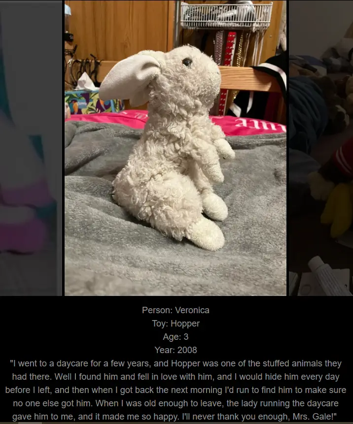 Day 757: Join Me on My Website Celebrating Childhood Toys - Meet Hopper!