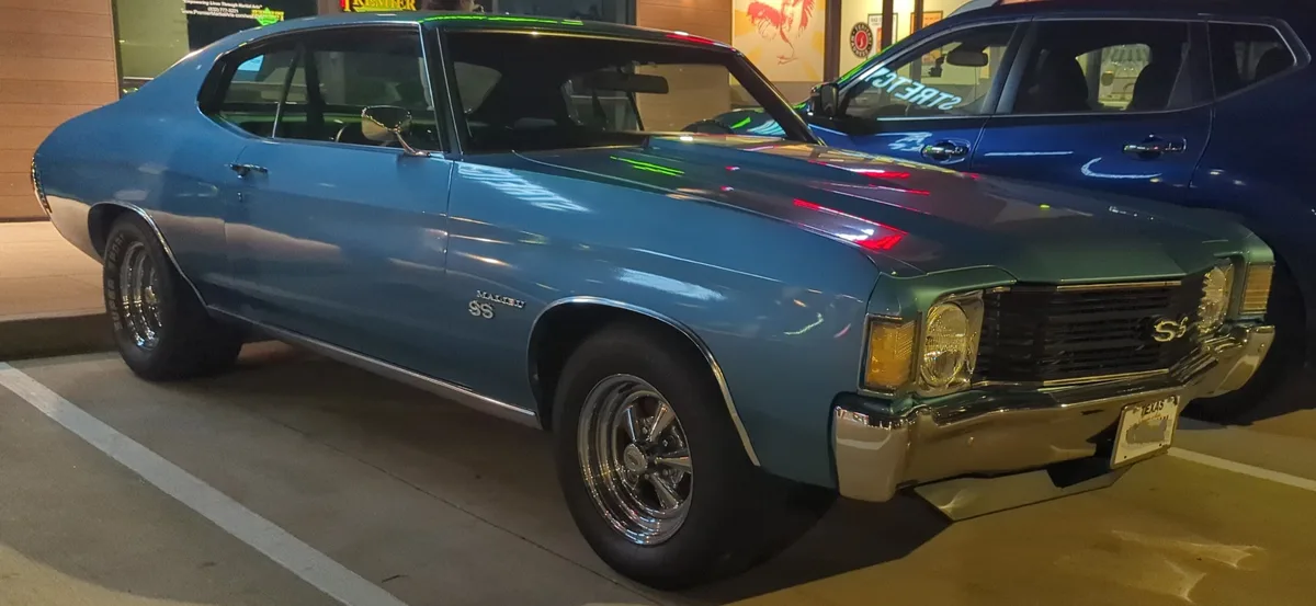 Behold my classic 72 Chevelle Malibu!