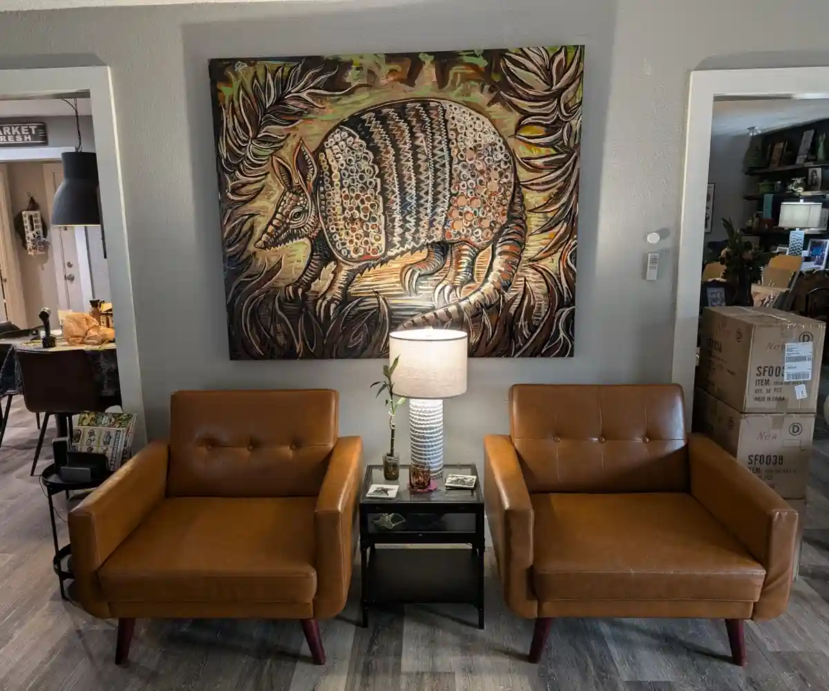 Rustic Armadillo Has Officially Checked Out!