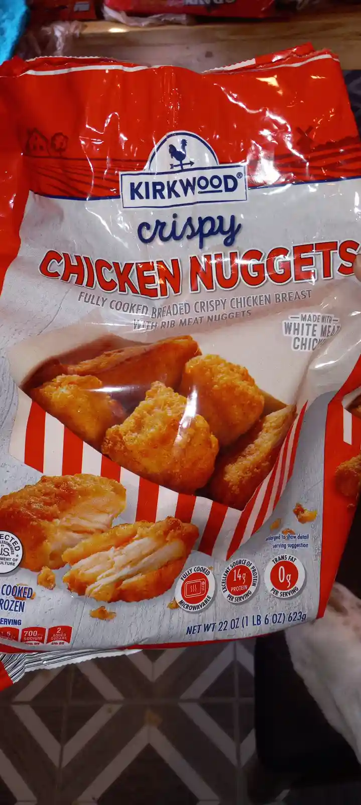 When you're woken up late by your spouse and craving snacks, these Aldi chicken nuggets are a game changer – my kids can't get enough!