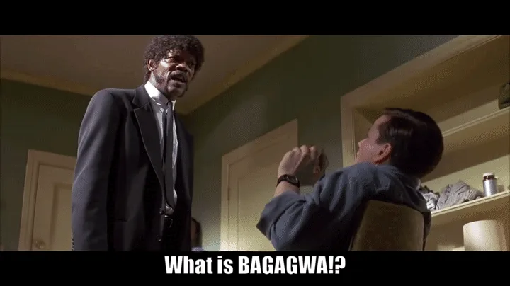 The image is a split-screen meme featuring two scenes from the movie 'The Usual Suspects'. In the top row, a man in a suit…