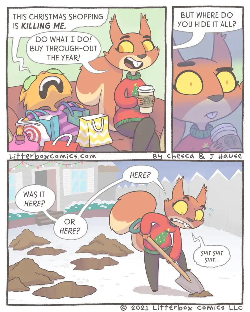 Squirreled Away Treasures [OC]