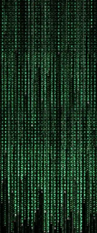 Stunning Matrix Waterfall in UW Portrait