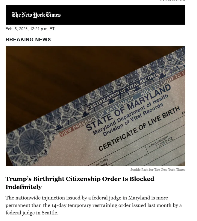 Absolutely, This is Completely Unconstitutional