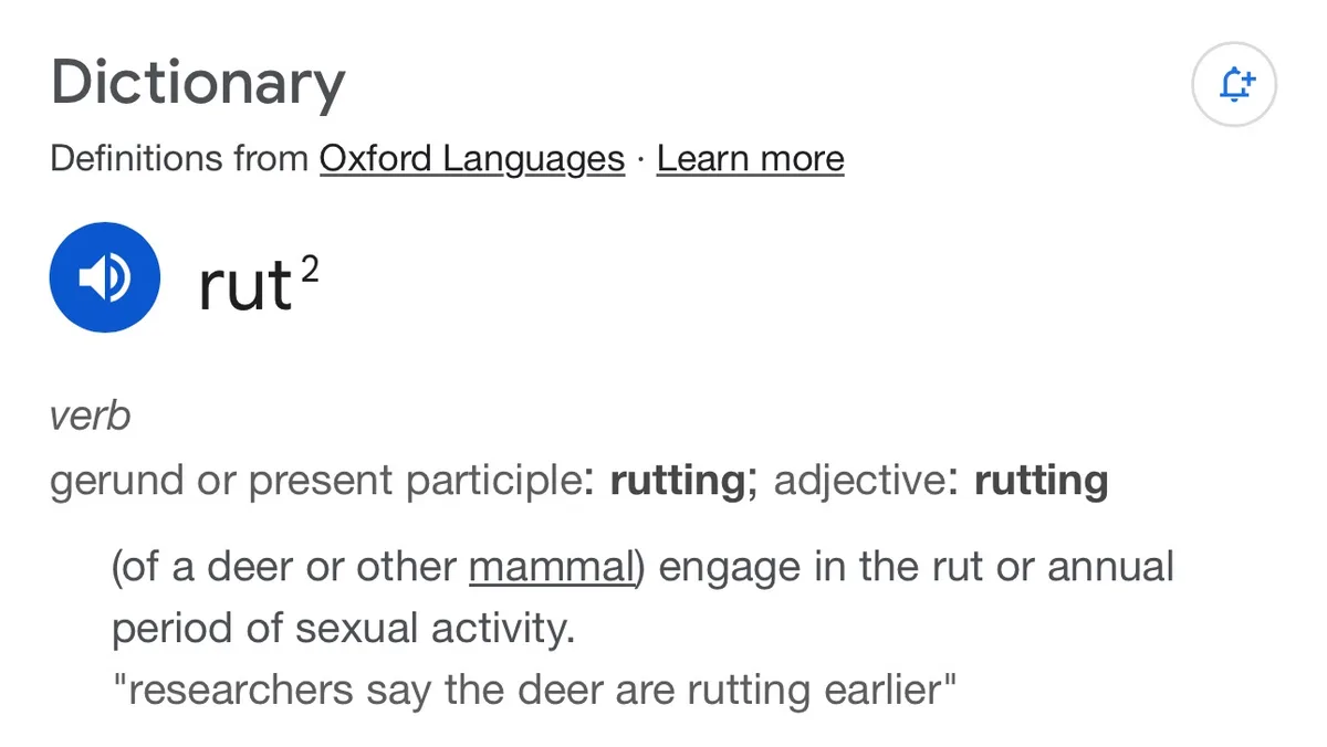 The Wild Dance of Rutting Season
