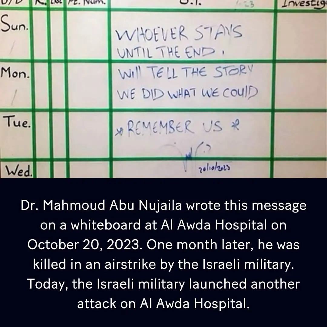 A close-up of a whiteboard with green grid lines, showing handwritten text in blue ink. The text reads: 'WHOEVER STAYS UNTIL…