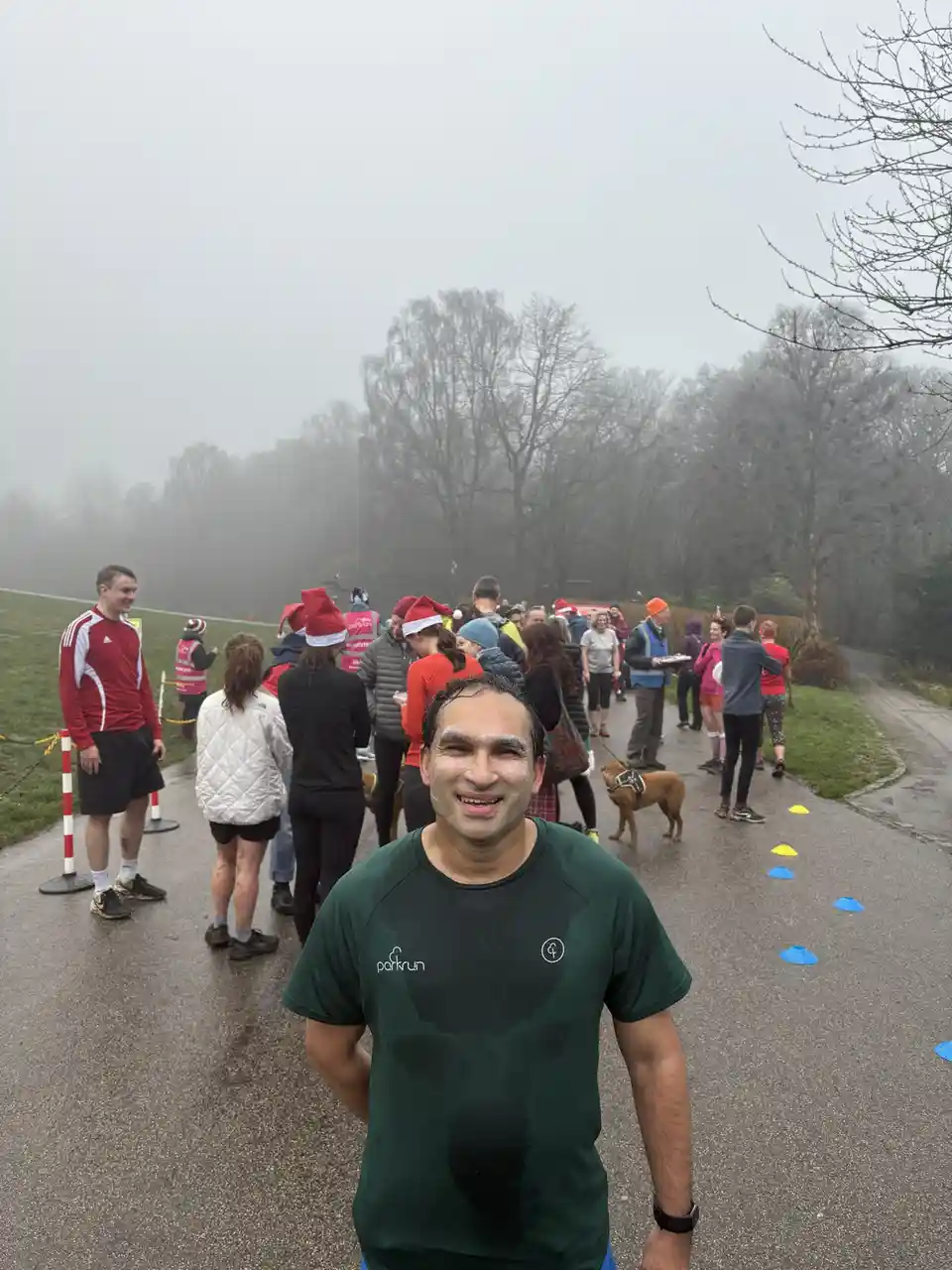 Capturing the essence of running selfies