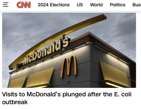 CNN's Take on the E. coli Outbreak: Really?