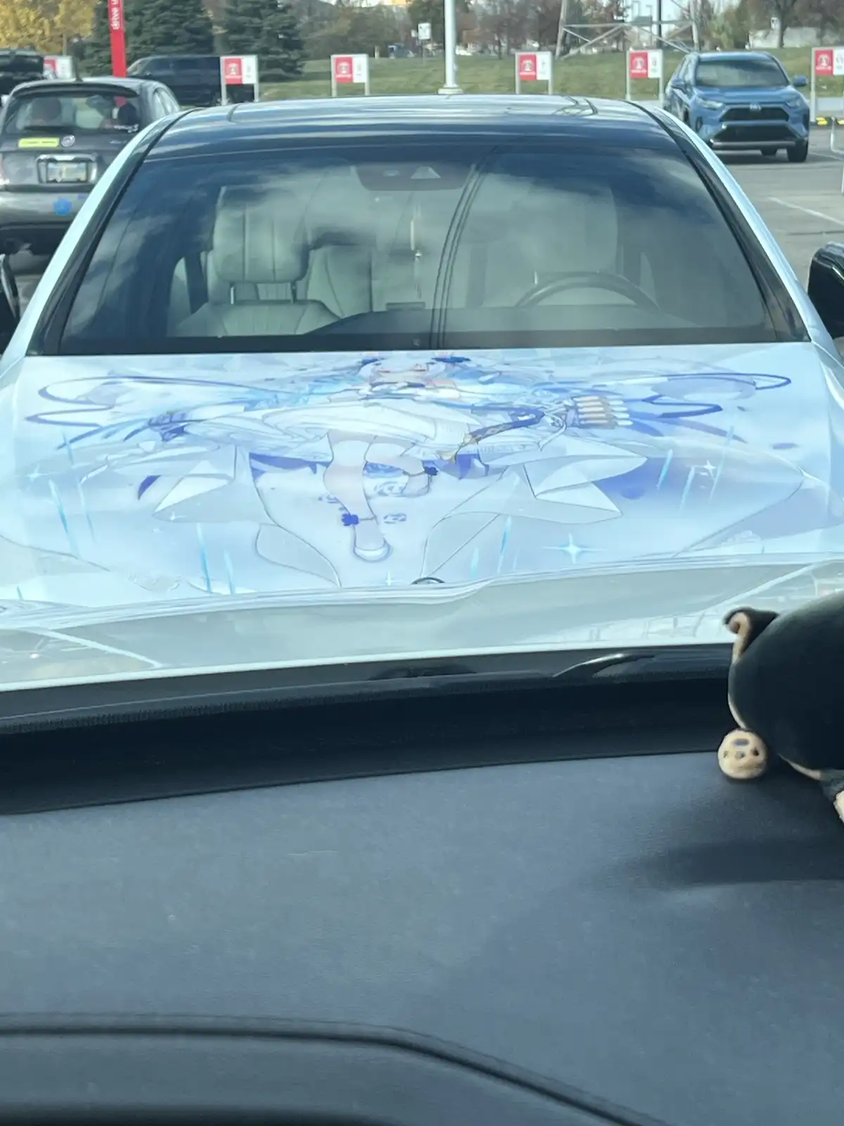 Cool Anime Girl Car Decal for the Win
