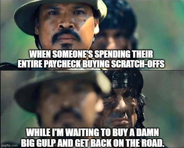 The image is a two-panel meme featuring actor Ice-T in a military-style hat with a serious, disapproving expression in the…