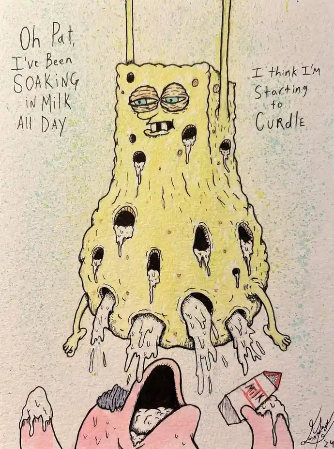 SpongeBob and Cheez Whiz: A Perfect Combo