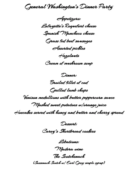 Dinner Party for the Outlander Season 7 Finale