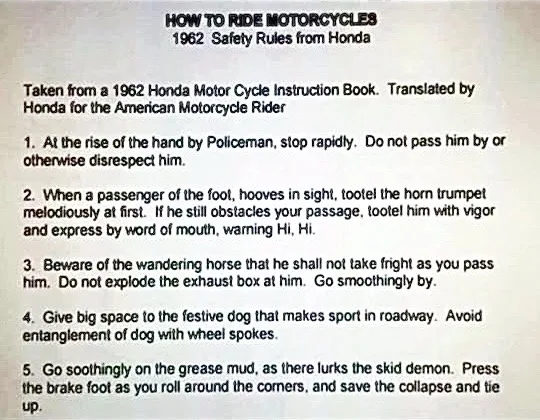 Safety First... or at least I hope so!
