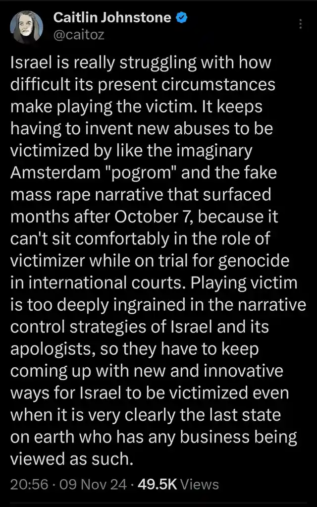 Always Playing the Victim Card