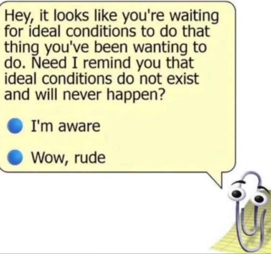 A cartoon paperclip with googly eyes and a smiling face is shown next to a yellow speech bubble. The speech bubble contains…