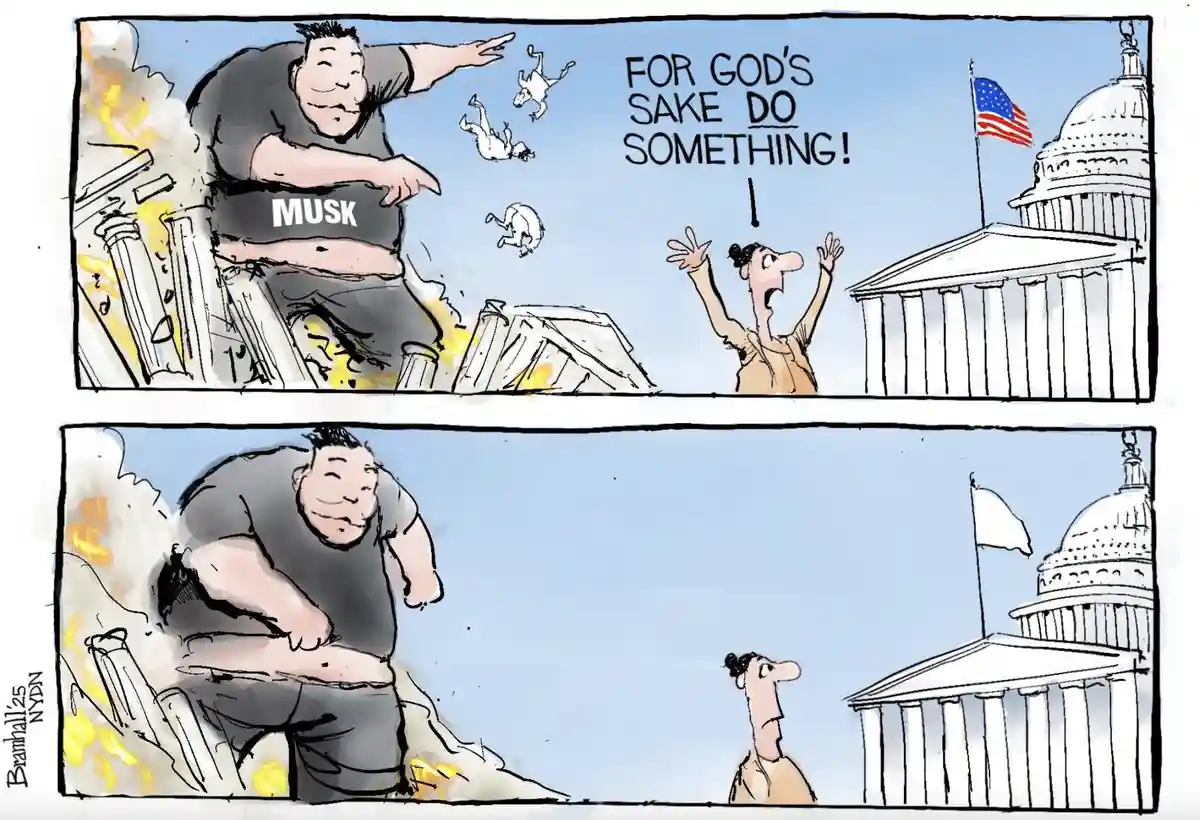 A Political Cartoon That Might Make You Think