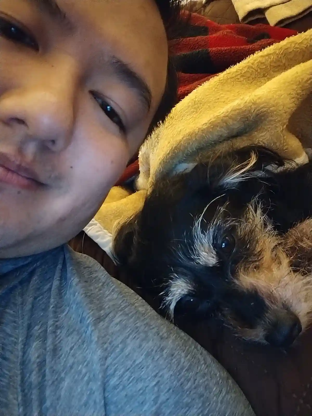 Cozy Moments: Velma and I by the Fireplace