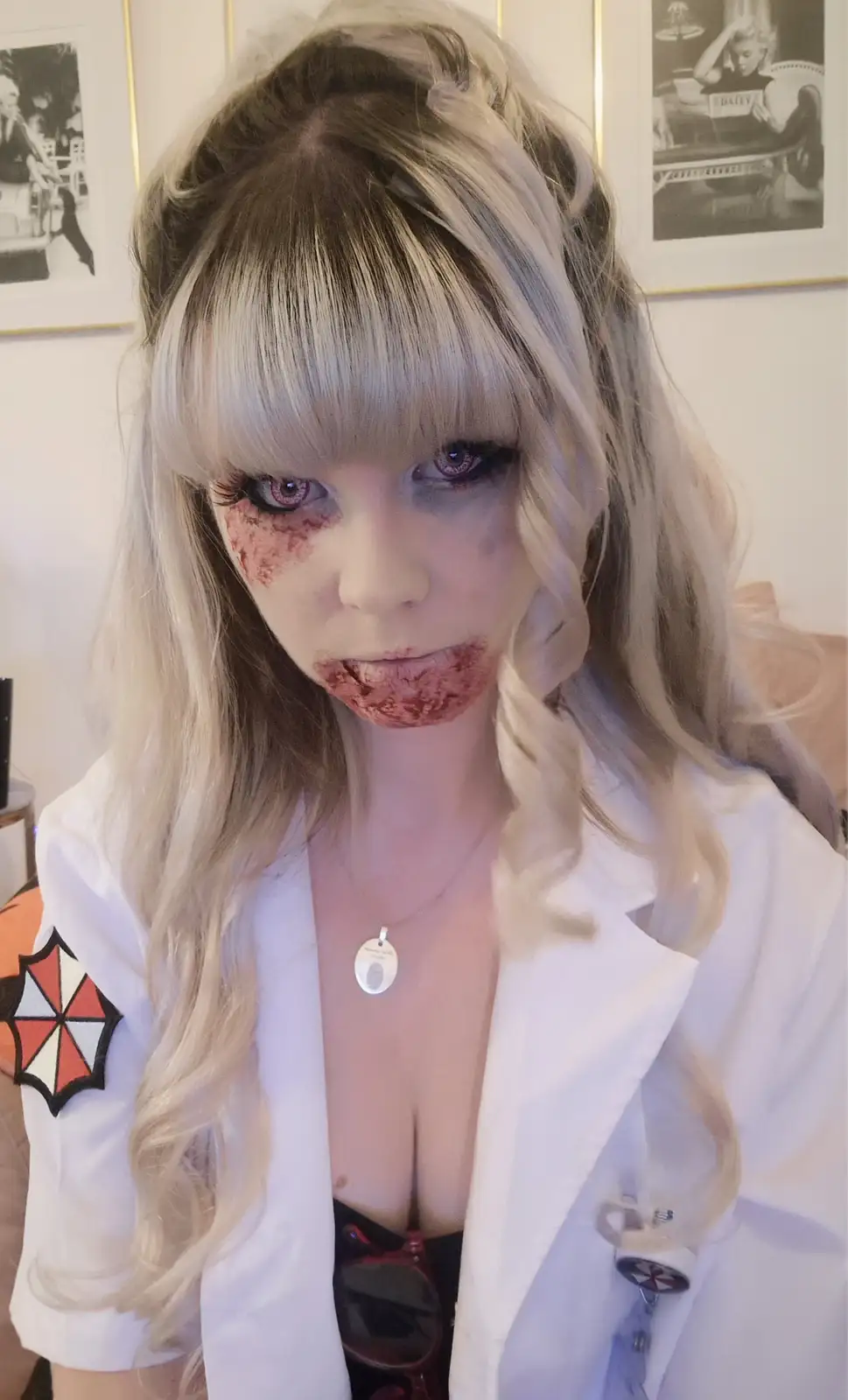 Going as a Resident Evil Scientist for Halloween!