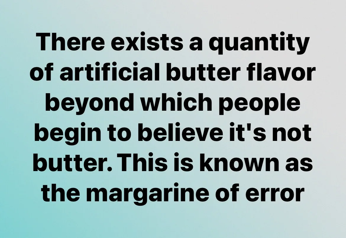 The image displays a plain light blue background with bold black text centered. The text reads: 'There exists a quantity of…