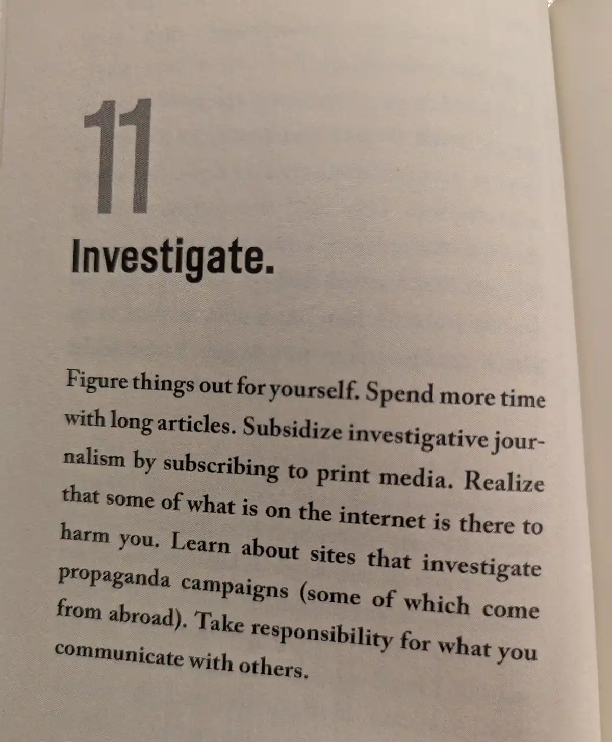 On Tyranny: Important Rule #11