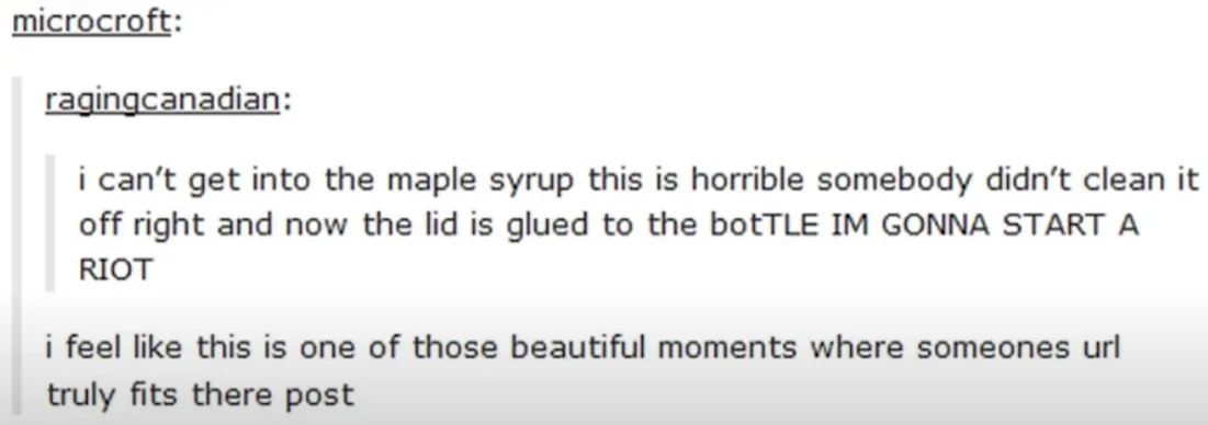 Did they really just maple taffy the entire lid?