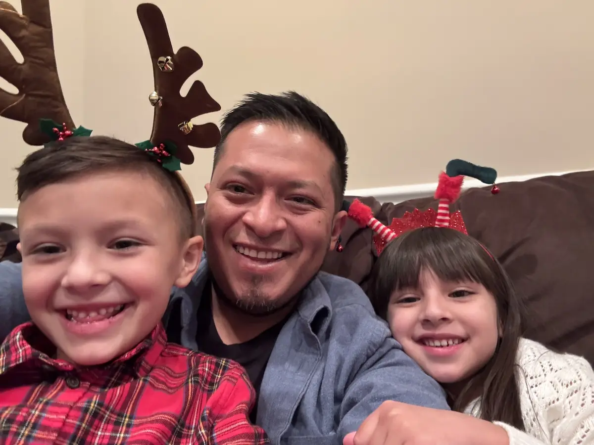 Wishing you a Merry Christmas from my family to yours!