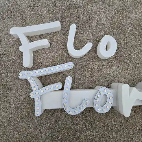 Check Out My Daughter's Custom Light Design with WLED!