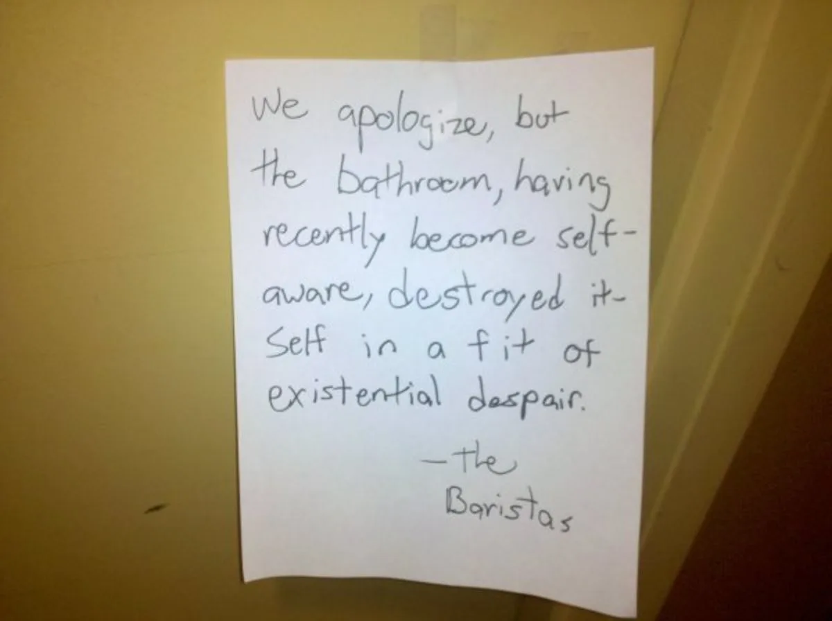 When smart appliances decide to self-destruct in a chaotic world