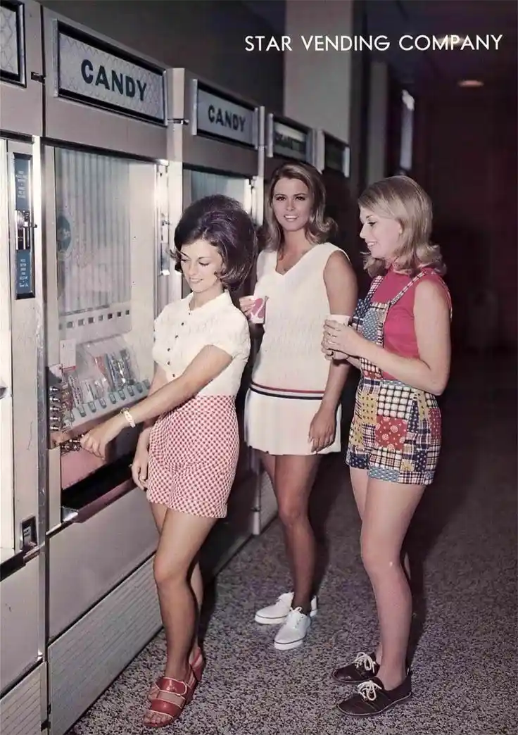 Nostalgic Candy Machines from the '60s