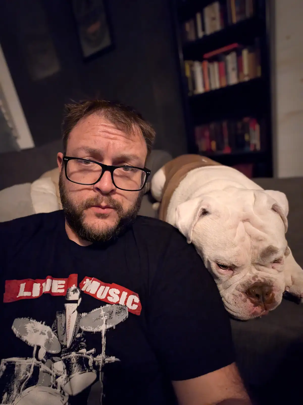A Merry Christmas greeting from me and my buddy Bruce!