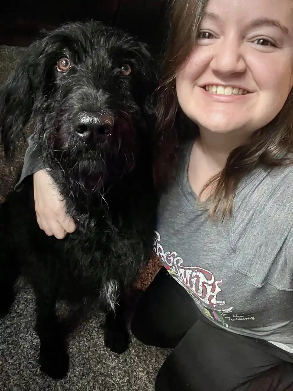 Merry Christmas from me and my little buddy!