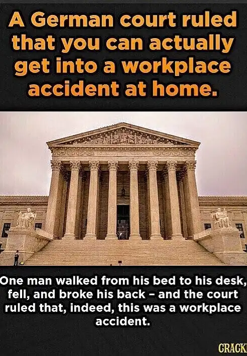 The image shows the Supreme Court of the United States building, with large columns and steps. Overlaid text in bold orange…