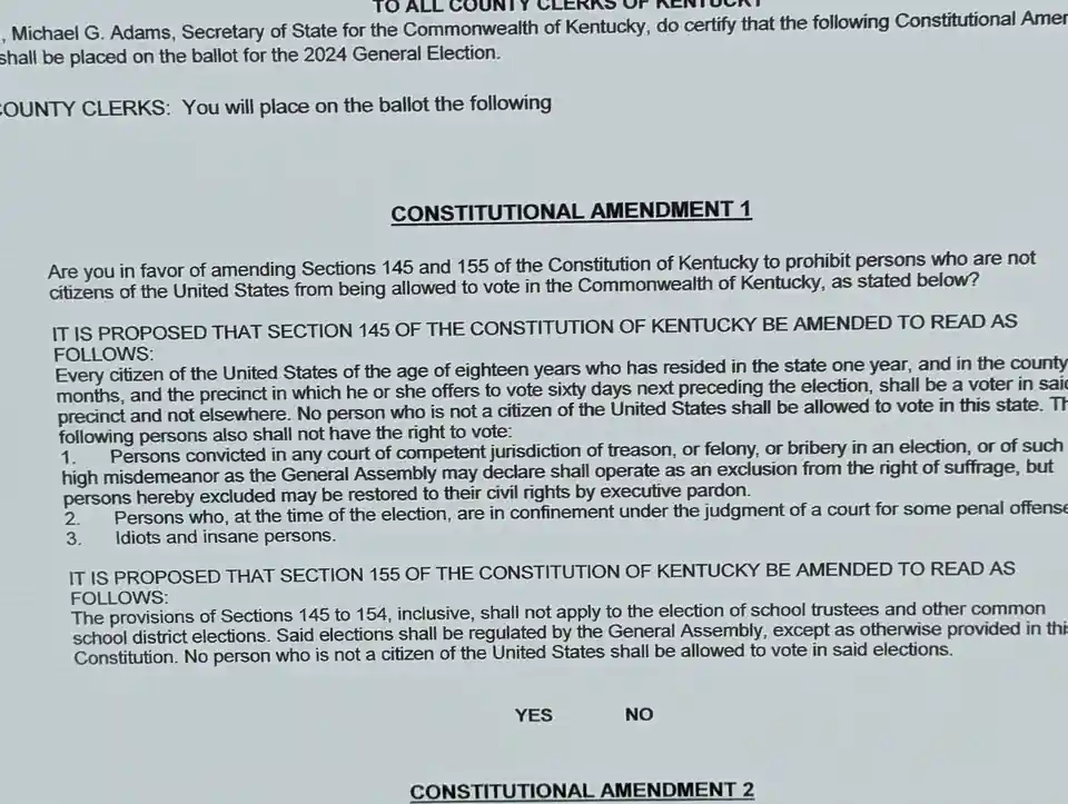 Check out this amendment being voted on in KY, especially number 3!