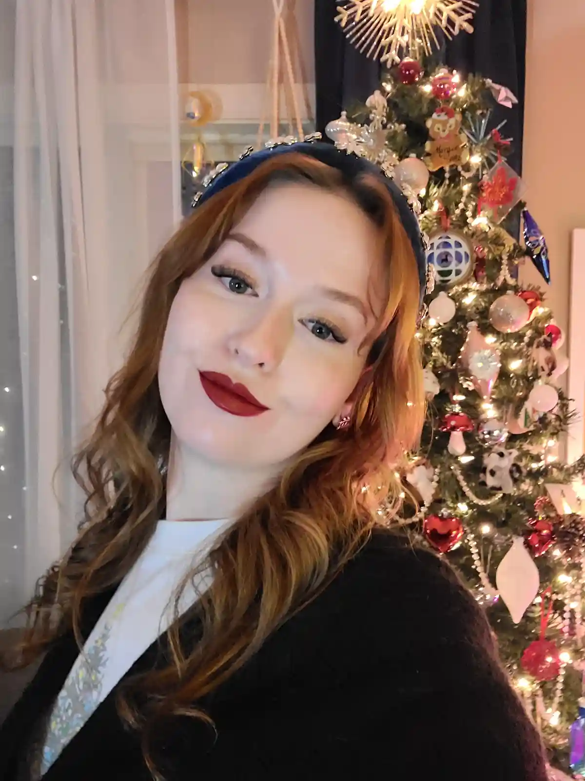 Sending Christmas Cheer from Me and Clementine!